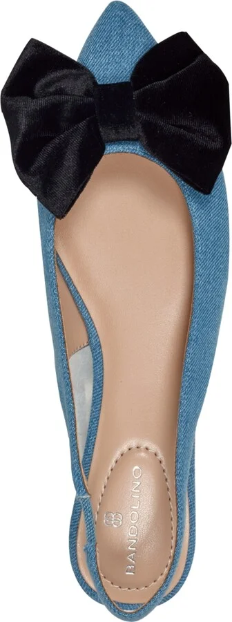 Bandolino Women's Simona Bow Slingback Flats - Image 11