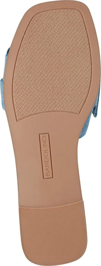 Bandolino Women's Vallen Knotted Bow Flat Slide Sandals - Image 5