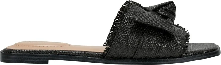 Bandolino Women's Vallen Knotted Bow Flat Slide Sandals - Image 10