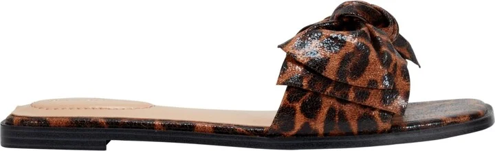 Bandolino Women's Violeta Bow Flat Slide Sandals - Image 10
