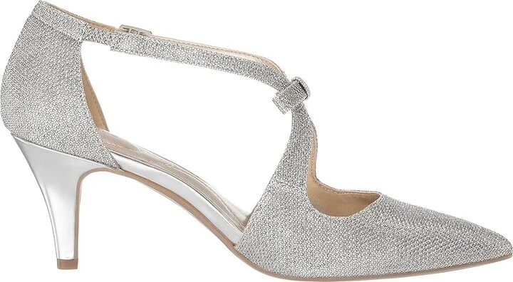 Bandolino Zeffer Pump Women's Shoes Gold Fabric : 5 M, Synthetic/Textile - Image 8