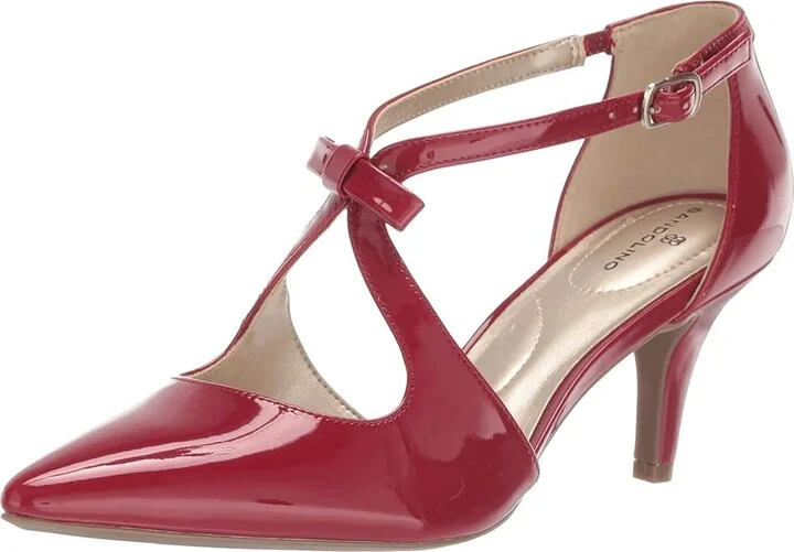 Bandolino Zeffer Pump Women's Shoes Rossy Red Patent : 5 M, Synthetic - Image 2