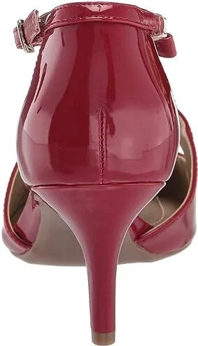 Bandolino Zeffer Pump Women's Shoes Rossy Red Patent : 5 M, Synthetic - Image 5