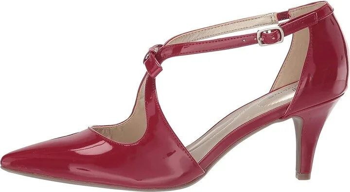 Bandolino Zeffer Pump Women's Shoes Rossy Red Patent : 5 M, Synthetic - Image 7