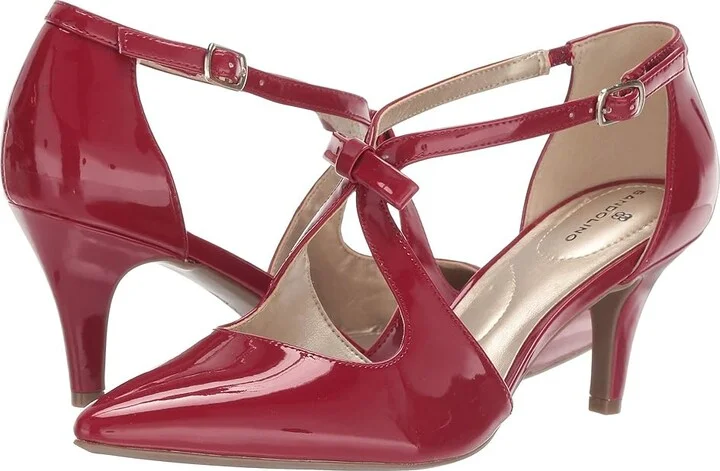 Bandolino Zeffer Pump Women's Shoes Rossy Red Patent : 5 M, Synthetic