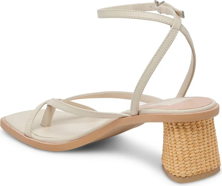 Banita Womens Solid Faux Leather Ankle Strap