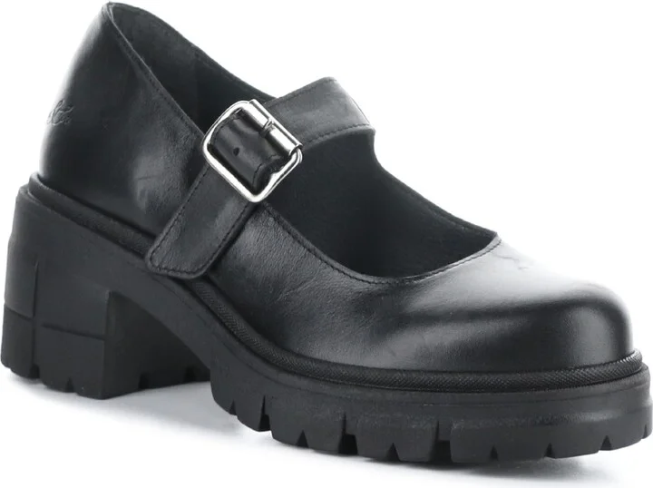 Black Feel Leather