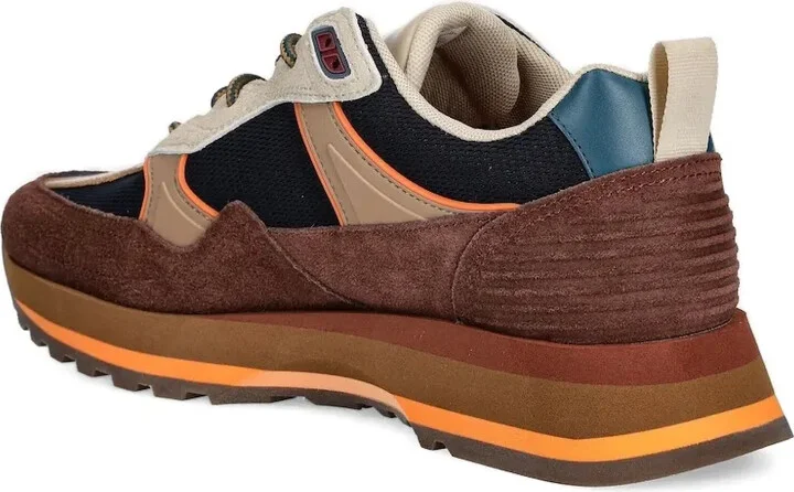 BANKS suede panelled sneakers - Image 2