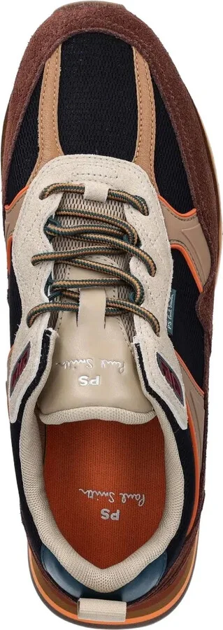 BANKS suede panelled sneakers - Image 3