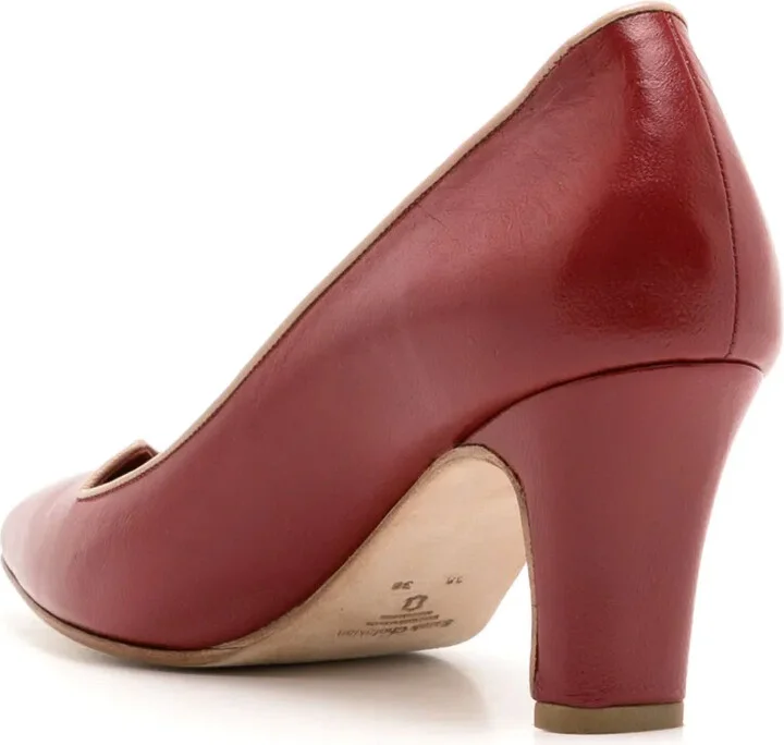 Banoni 55mm leather pumps - Image 3