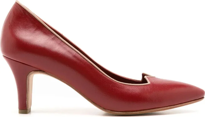 Banoni 55mm leather pumps