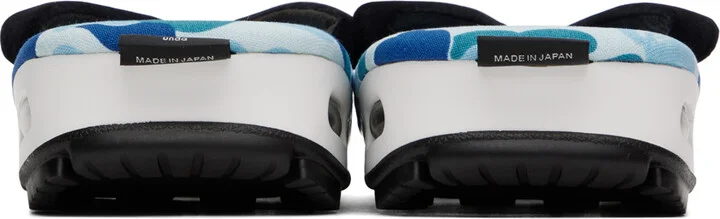 BAPE Blue goyemon Edition ABC Camo Unda Sandals - Image 2