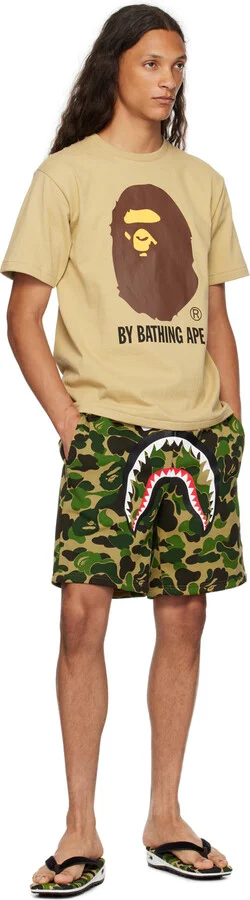 BAPE Green goyemon Edition ABC Camo Unda Sandals - Image 5