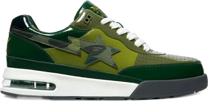 Bape Road Sta "Patent Leather Green" sneakers