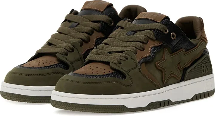 Bape Sk8 Sta™ #6 star-patch leather sneakers - Image 2