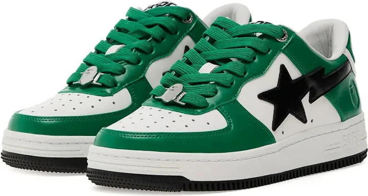 Bape Sta 3 leather sneakers - Image 2