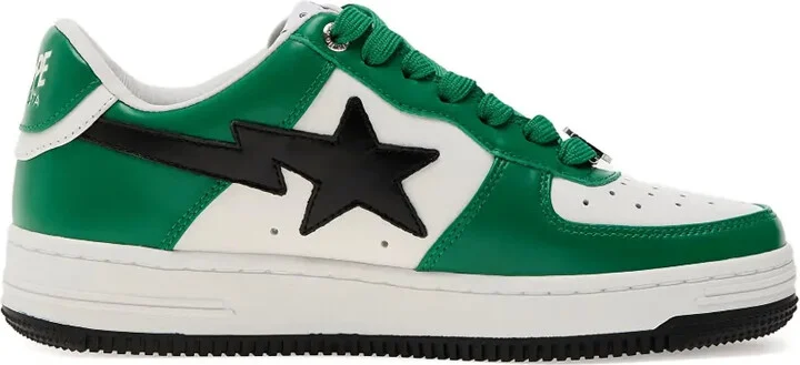 Bape Sta 3 leather sneakers - Image 3