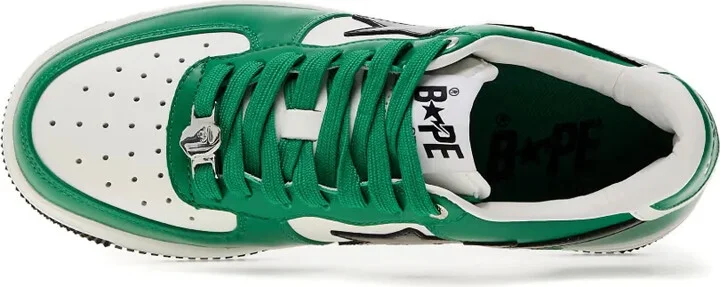 Bape Sta 3 leather sneakers - Image 4