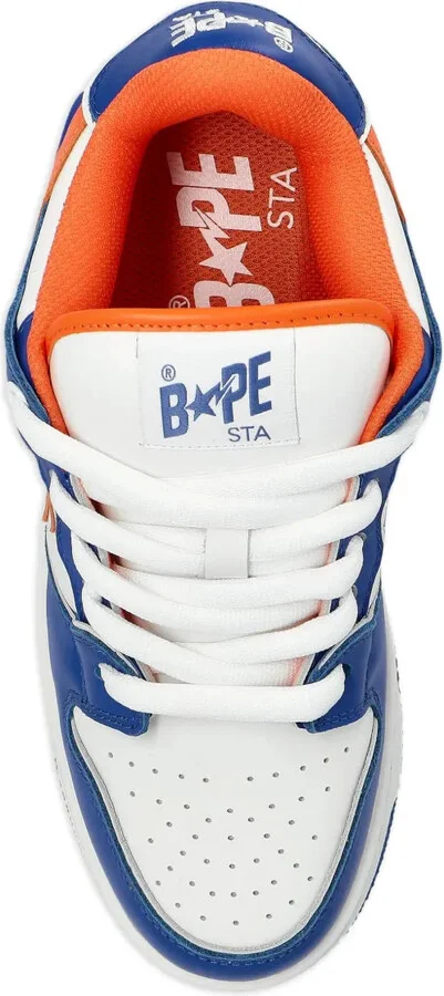 BAPE STA #3 star-patch leather sneakers - Image 3