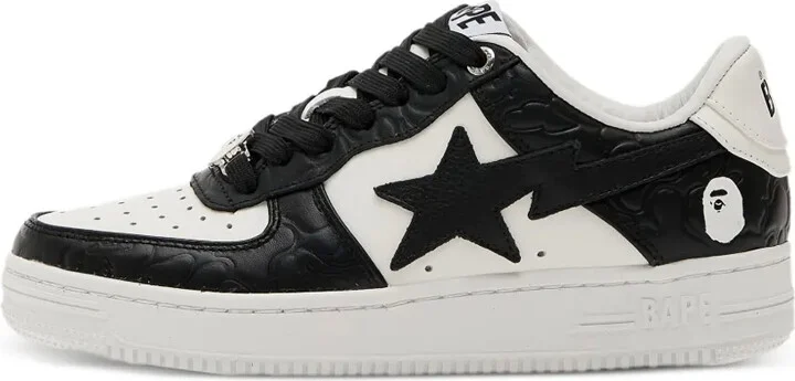 Bape Sta 4L star-embellished camo sneakers - Image 3