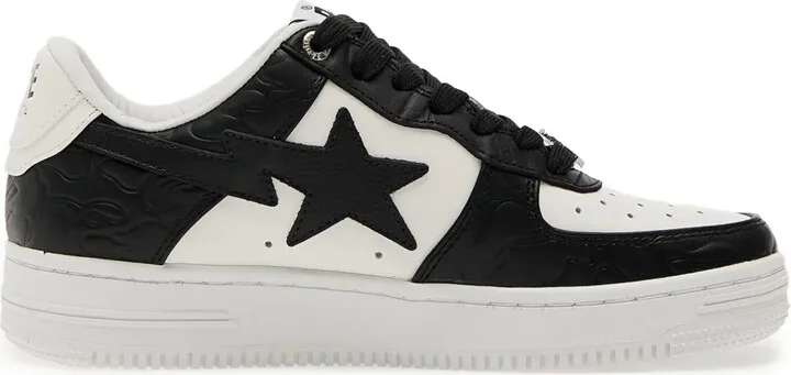 Bape Sta 4L star-embellished camo sneakers