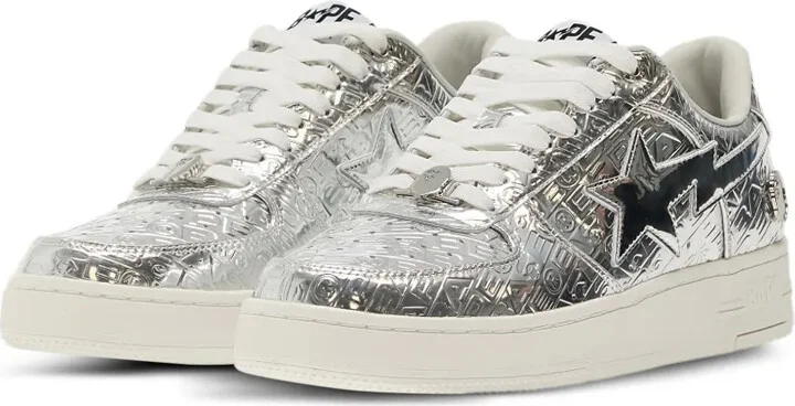 Bape Sta 5 metallic sneakers - Image 2