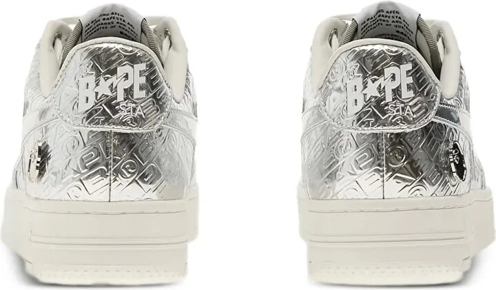 Bape Sta 5 metallic sneakers - Image 3