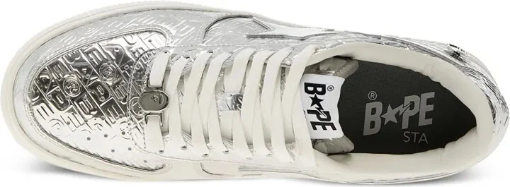 Bape Sta 5 metallic sneakers - Image 4
