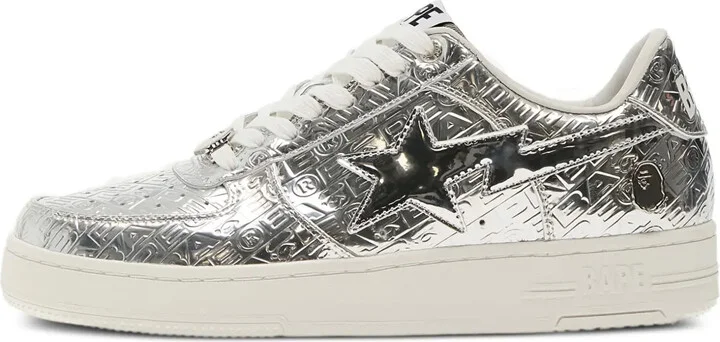 Bape Sta 5 metallic sneakers