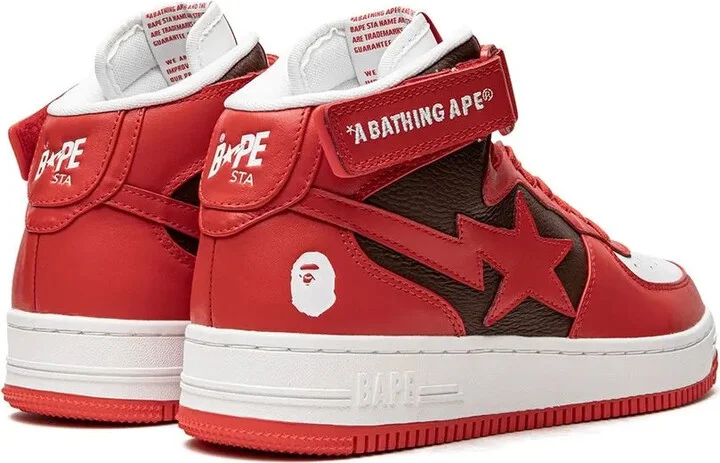 Bape Sta Mi #2 M2 "Red" sneakers - Image 3