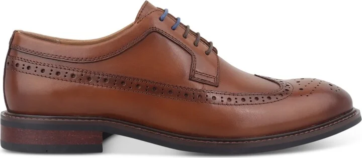 Bar Iii Men's Asherr Long Wing Brogue Leather Dress Shoes, Created for Macy's - Image 2