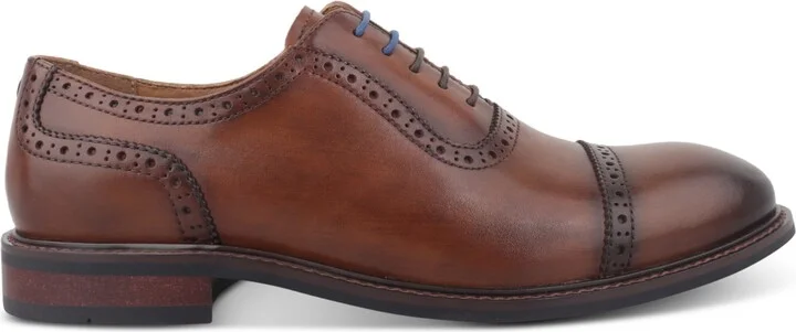 Bar Iii Men's Ashfordd Cap Toe Brogue Leather Dress Shoe, Created for Macy's - Image 2