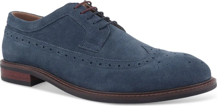 Navy Suede