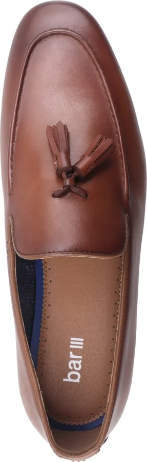 Bar Iii Men's Benjiee Leather Slip-On Tassel Loafers, Exclusively at Macy's - Image 8