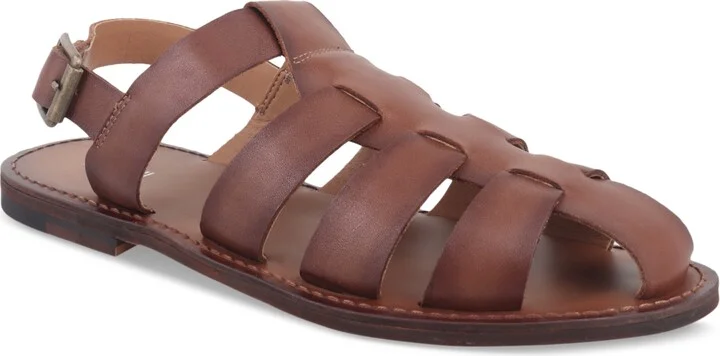 Bar Iii Men's Palmerr Leather Fisherman Sandals, Exclusively at Macy's