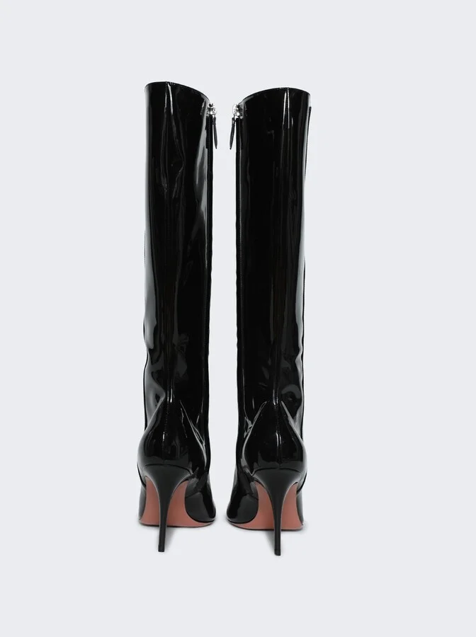 Barbara Boot Patent Black