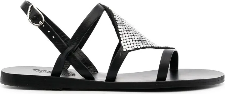 Barbara Chainmail Detailing Sandals
