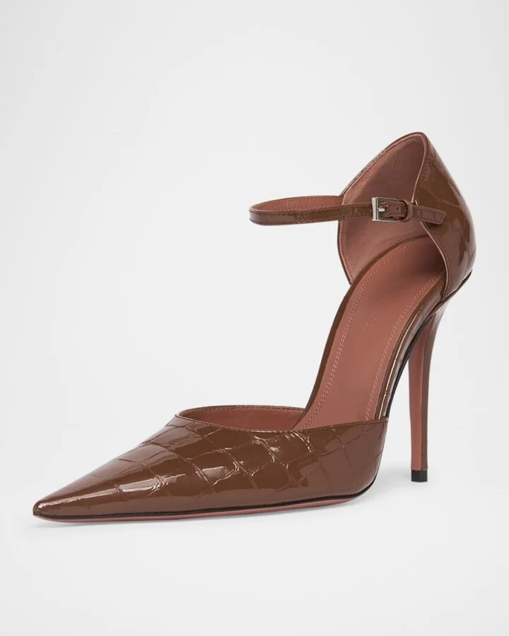 Barbara Croco Mary Jane Pumps - Image 3