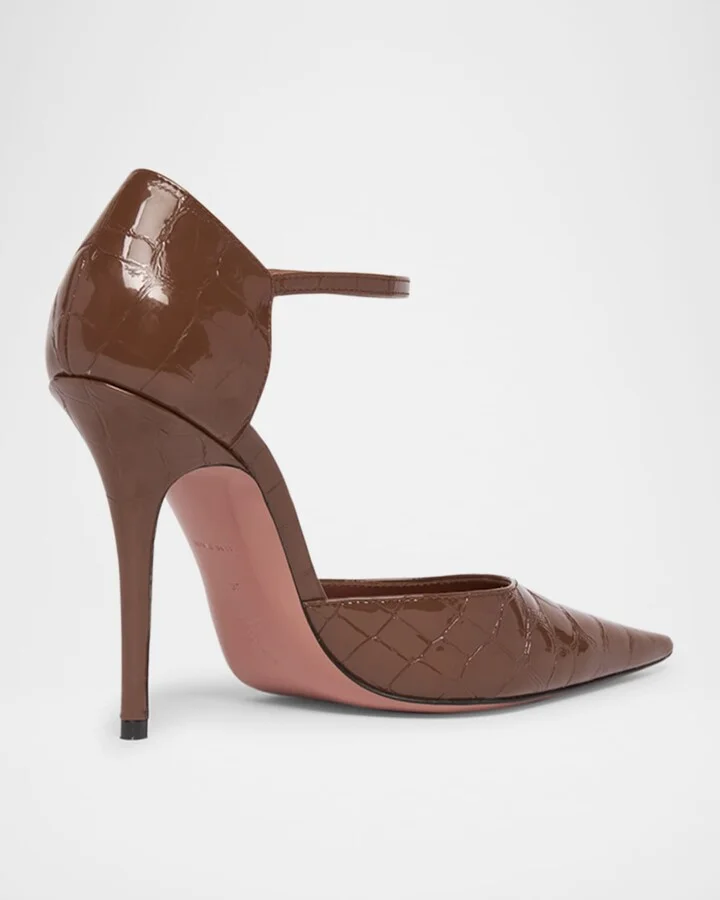 Barbara Croco Mary Jane Pumps - Image 4