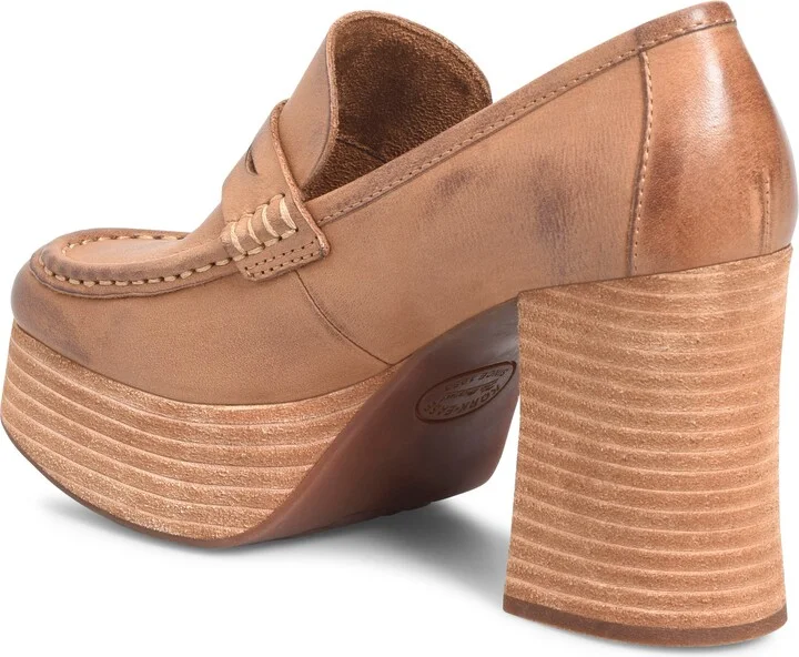 Barbara Platform Penny Loafer Pump - Image 8
