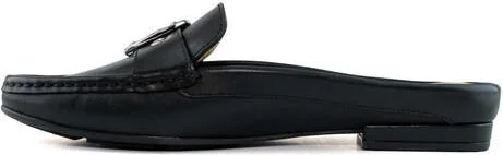 Barbara St Leather Buckle Mule - Image 3