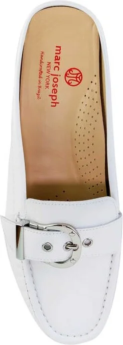 Barbara St Leather Buckle Mule - Image 5