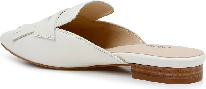 Barbe II Pointed Toe Kiltie Fringe Loafer Mule - Image 2