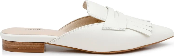 Barbe II Pointed Toe Kiltie Fringe Loafer Mule - Image 3