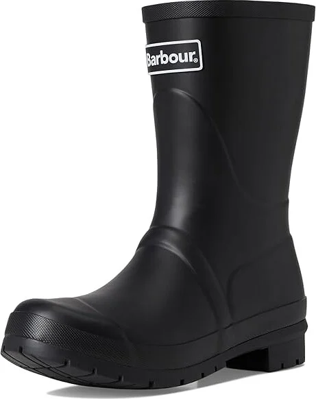 Barbour Banbury Mid Welly Women's Boots Black : 6 M, Rubber - Image 5