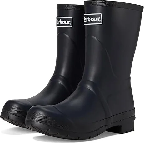 Barbour Banbury Mid Welly Women's Boots Navy : 6 M, Rubber