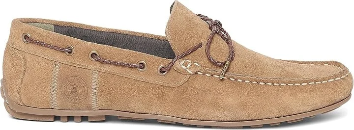 Barbour Barbour Jenson Men's Shoes Taupe Suede : 10 M, Leather - Image 4