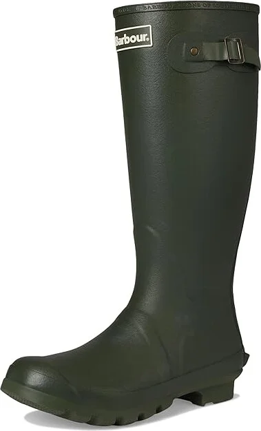 Barbour Barbour Mens Bede Tall Welly Men's Boots Olive : 8 M, Synthetic - Image 5