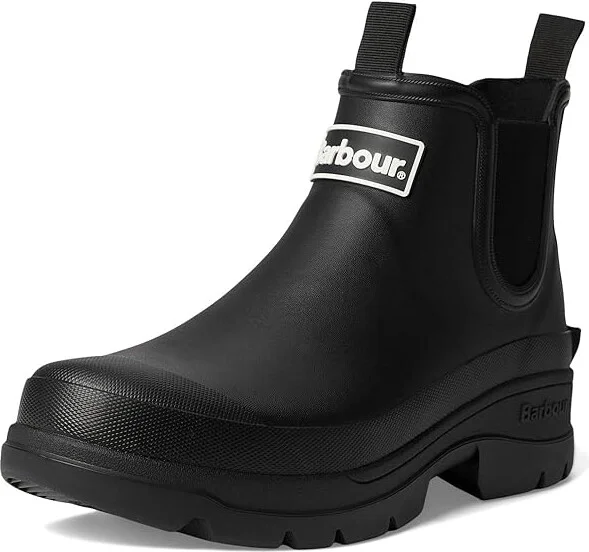Barbour Barbour Nimbus Chelsea Welly Women's Boots Black : 9 M, Rubber - Image 5