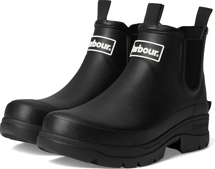 Barbour Barbour Nimbus Chelsea Welly Women's Boots Black : 9 M, Rubber